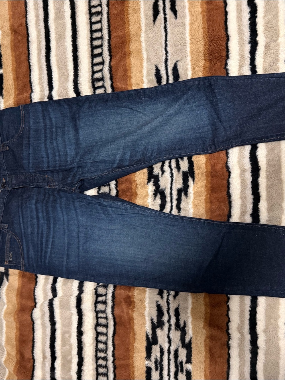 Giorgio Armani Slim Fit Midnight Blue Jeans